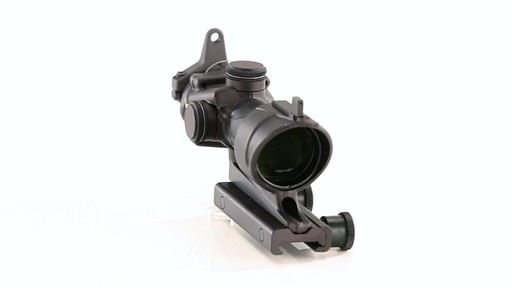 Trijicon ACOG 4x32mm Crosshair/Amber Center Reticle Rifle Scope .223 Ballistic 360 View - image 2 from the video